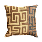 Kuba Cloth Pillow (#E031025 | 22.5" x 22.5") Pillows B. Viz Design