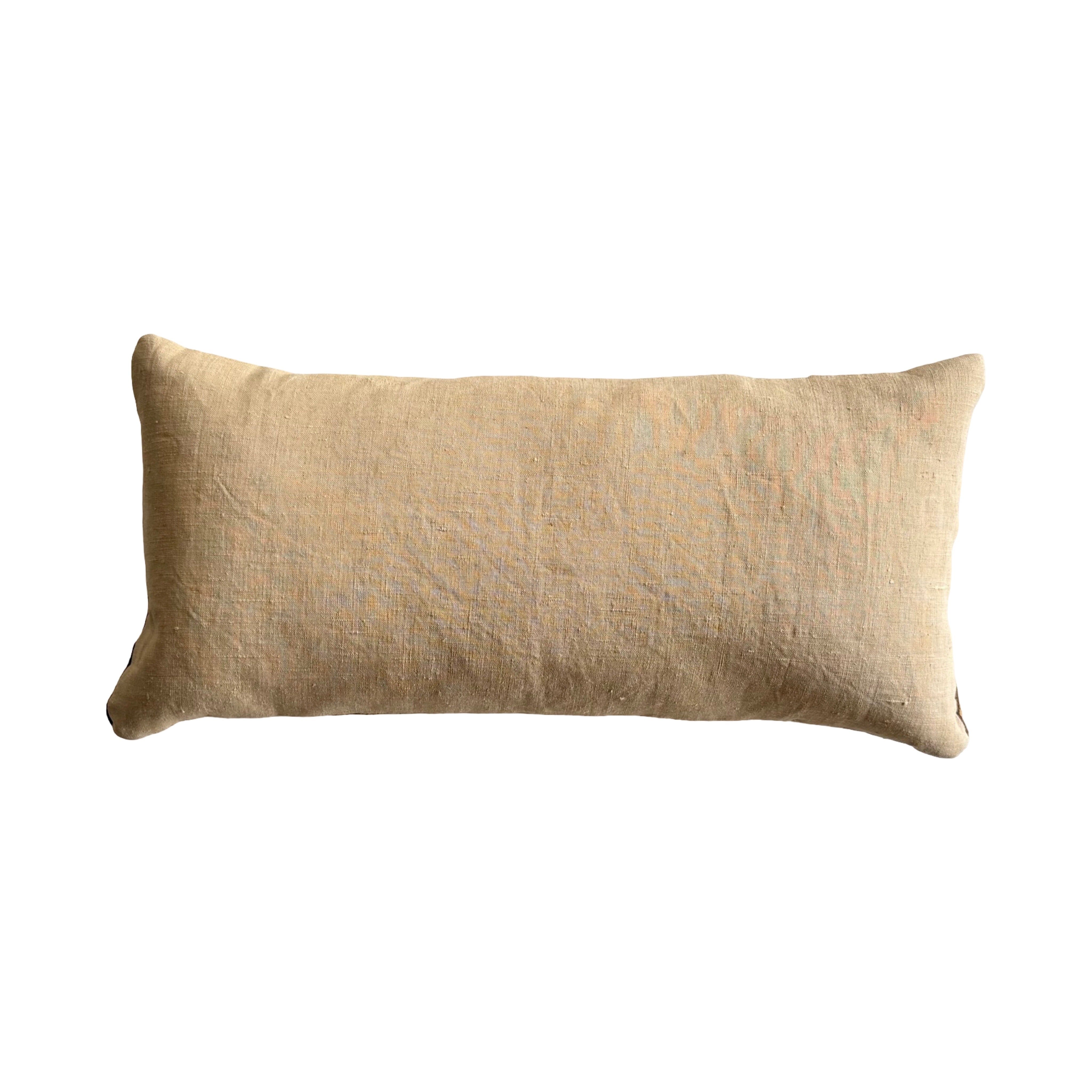 Kuba Cloth Pillow (#M011726 | 10.5" x 23.5") Pillows B. Viz Design