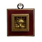 Lacquered Frame with Fox | 2 1/4" Wide x 1 Objet d'Art Museum Bees