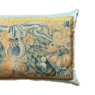 Late 17th C Flemish Tapestry Fragment (#T092824 | 21 x 33") New Pillows B. Viz Design