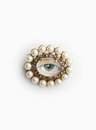 Lover's Eye Brooch, Green Brooch Fallen Aristocrat
