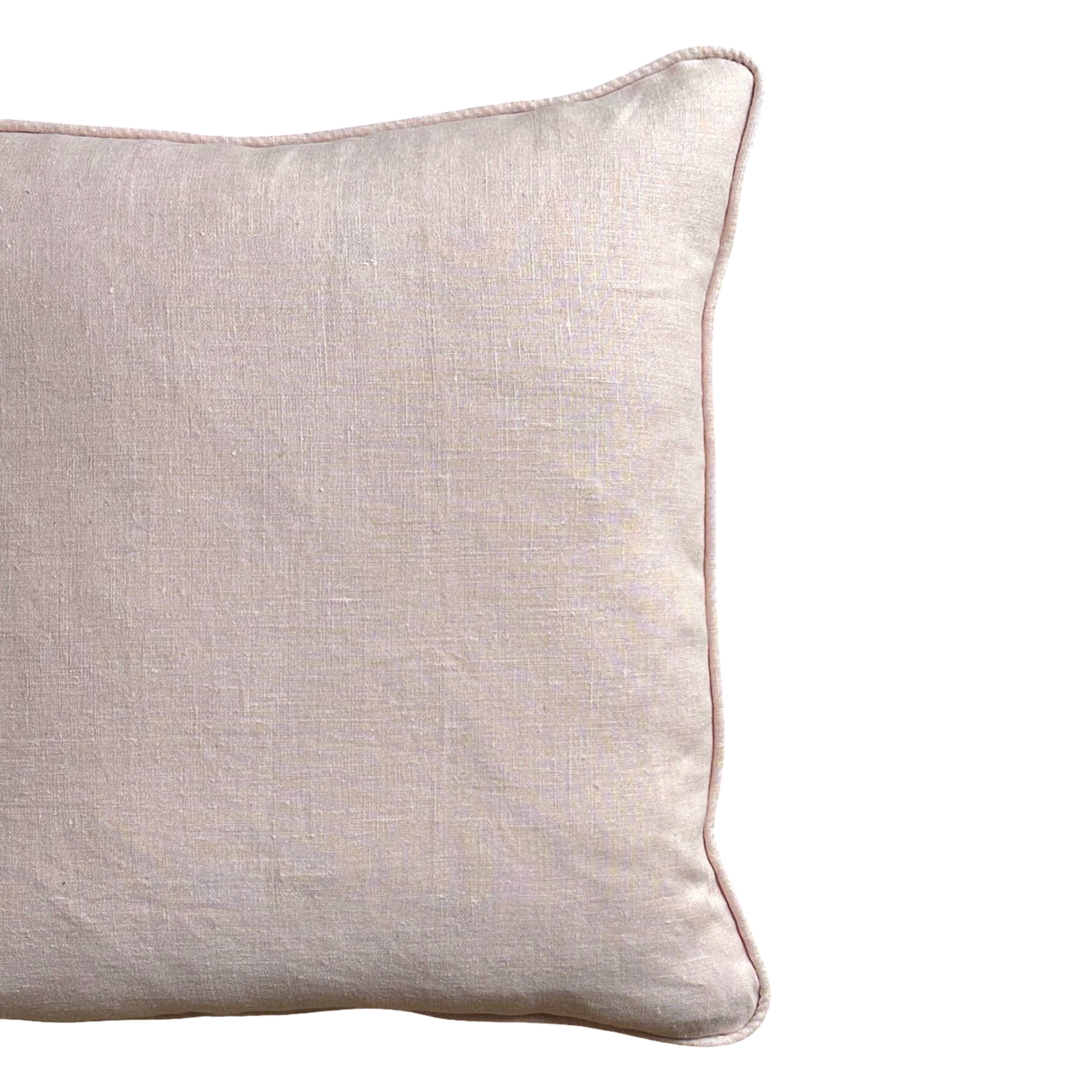 Lucretia Fortuny (#F042025A&B | 21.5x 21.5") Pillows B. Viz Design