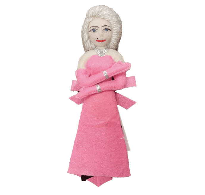 "Madonna" Felt Ornament Silk Road Bazaar