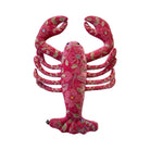 MEGAN Cyclamen Lobster on Silk Velvet Objet d'Art Anke Drechsel 