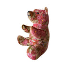 MEGAN Shaded Pink Bear Silk Velvet (BIG) Objet d'Art Anke Drechsel