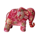 MEGAN Watermelon Elephant on Silk Velvet Objet d'Art Anke Drechsel