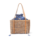 Mesh Rattan Shoulder Bag Tote The Artisan and Company