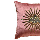 Mid 19th C. Ecclesiastic Metallic Silver and Gold Embroidery (#A040424 | 19x 19") New Pillows B. Viz Design