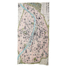 Paris Map Scarf Scarf Two's Company