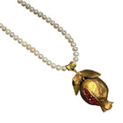 Pearl Necklace with Hand Crafted Pomegranate Pendant Necklace Eyup Gunduz D | #8370
