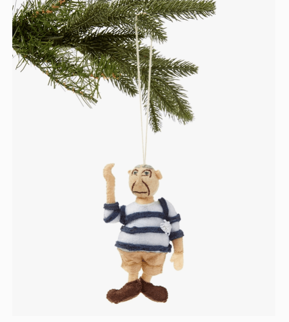 "Picasso" Felt Ornament Holiday Ornaments Silk Road Bazaar