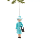 "Queen Elizabeth III" Felt Ornament Holiday Ornaments Silk Road Bazaar
