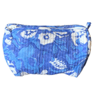 Quilted Block Print Toiletry Bag | 5 x 3 x 3 Bag KKhandicrafts75 J
