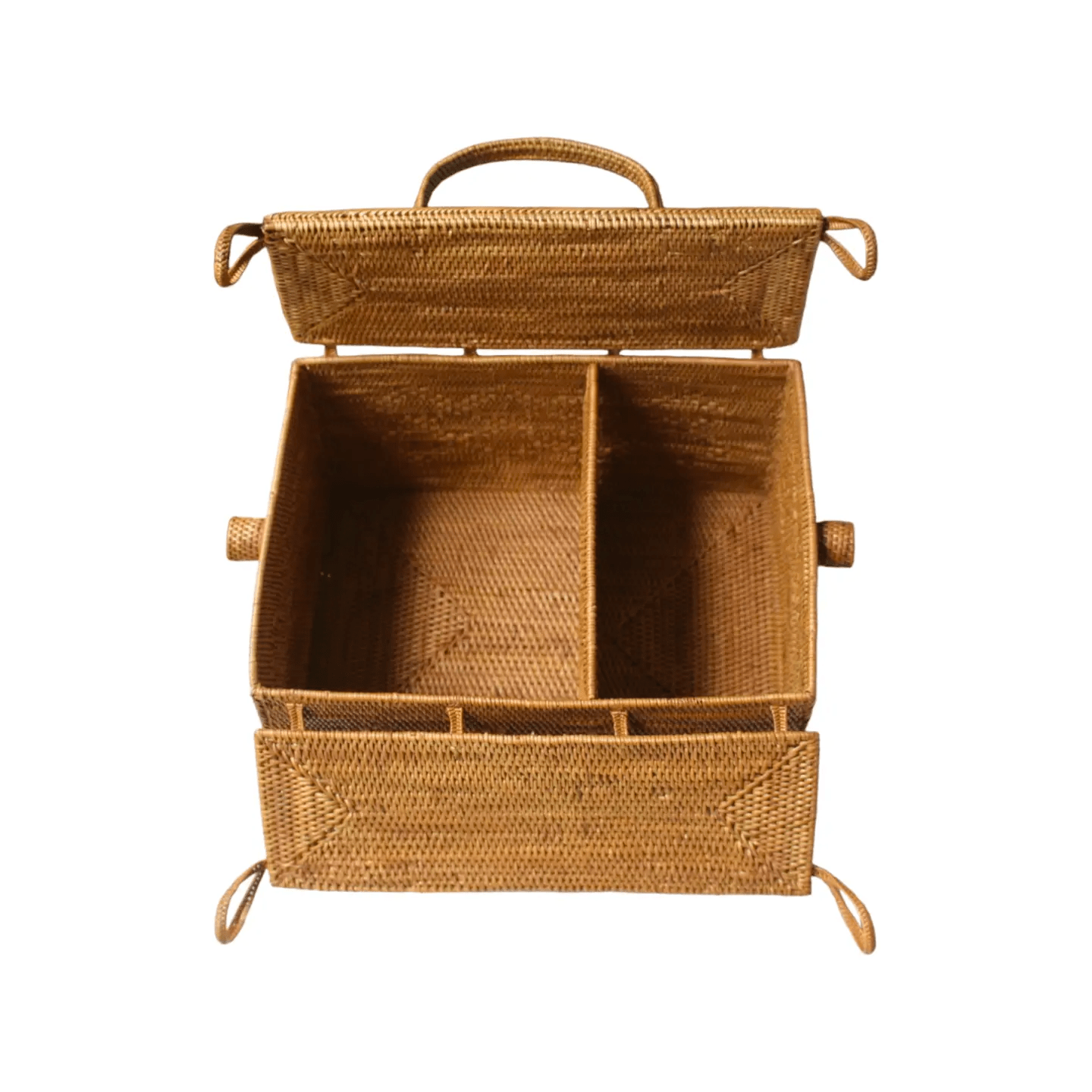 Rattan Picnic Basket Picnic Basket The Artisan and Company