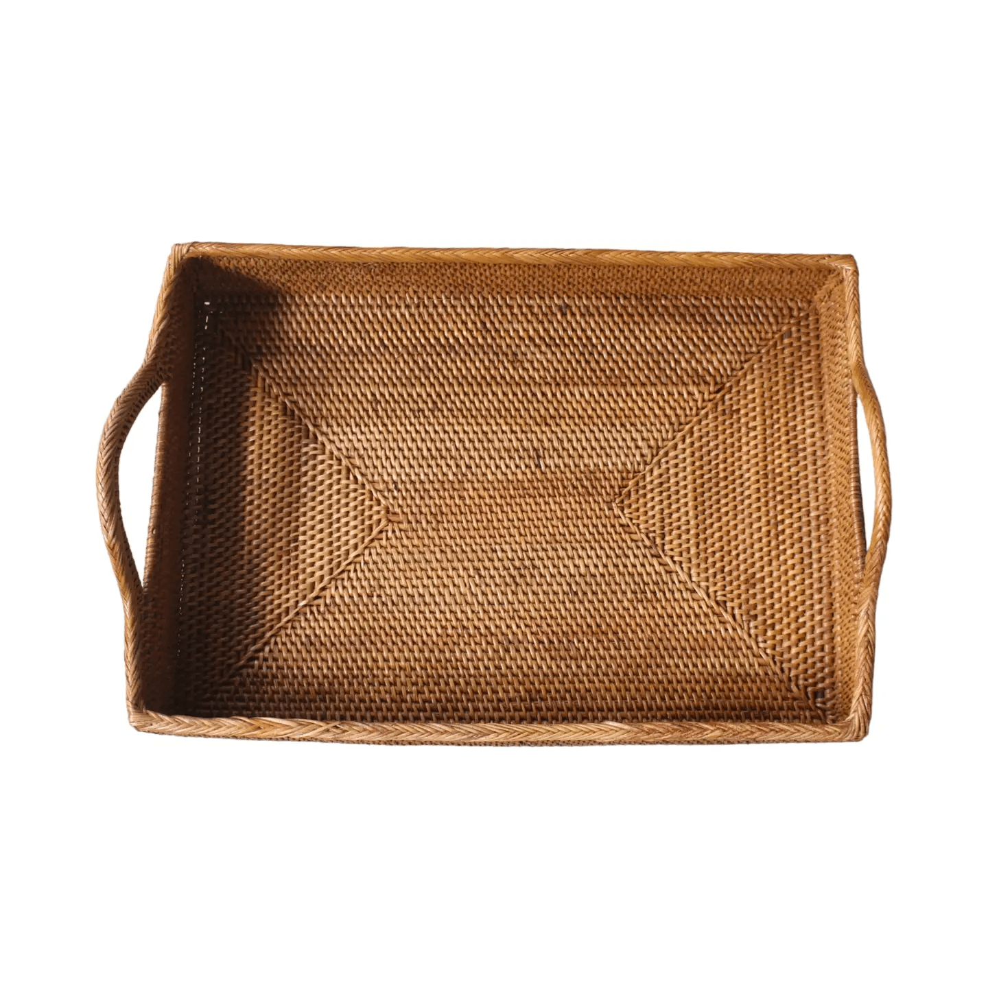 Rattan Rectangle Serving Tray Serving Tray The Artisan and Company