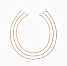 Rolo Connector Chain Necklace (16" / 7mm) Fallen Aristocrat