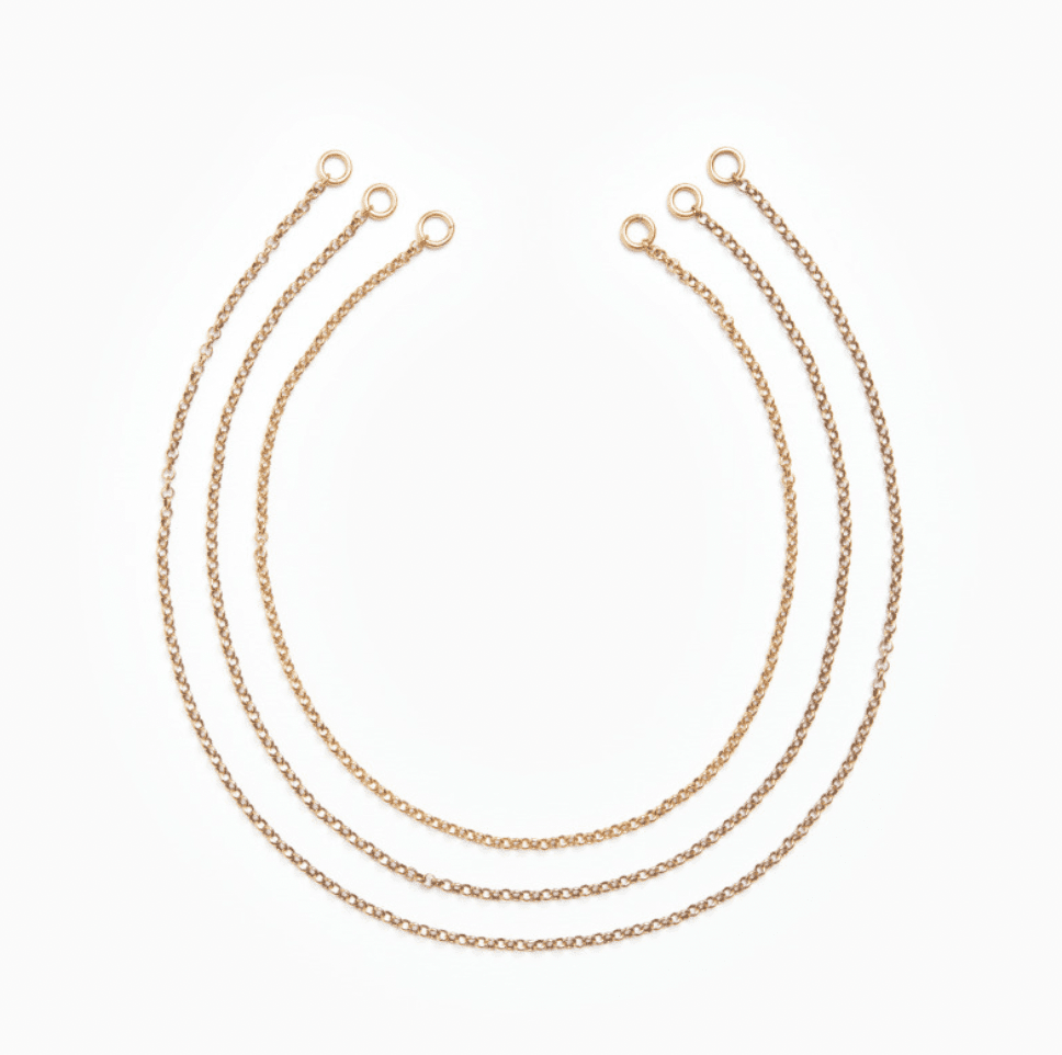 Rolo Connector Chain Necklace (16" / 7mm) Fallen Aristocrat