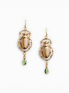 Scarab Earrings Fallen Aristocrat
