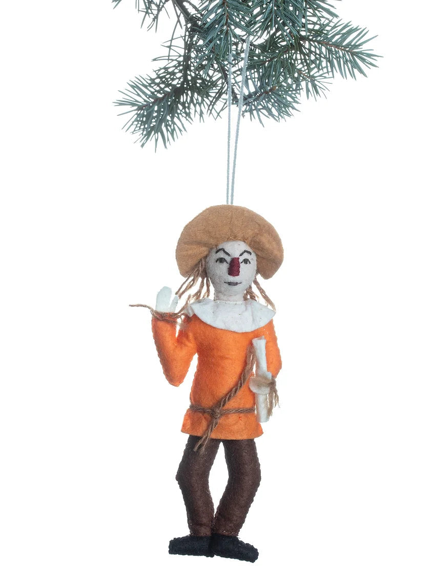 "Scarecrow" Felt Ornament Silk Road Bazaar