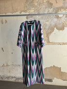 Silk Ikat Chapan from Uzbekistan (#7894) Coat Fergana Aziz