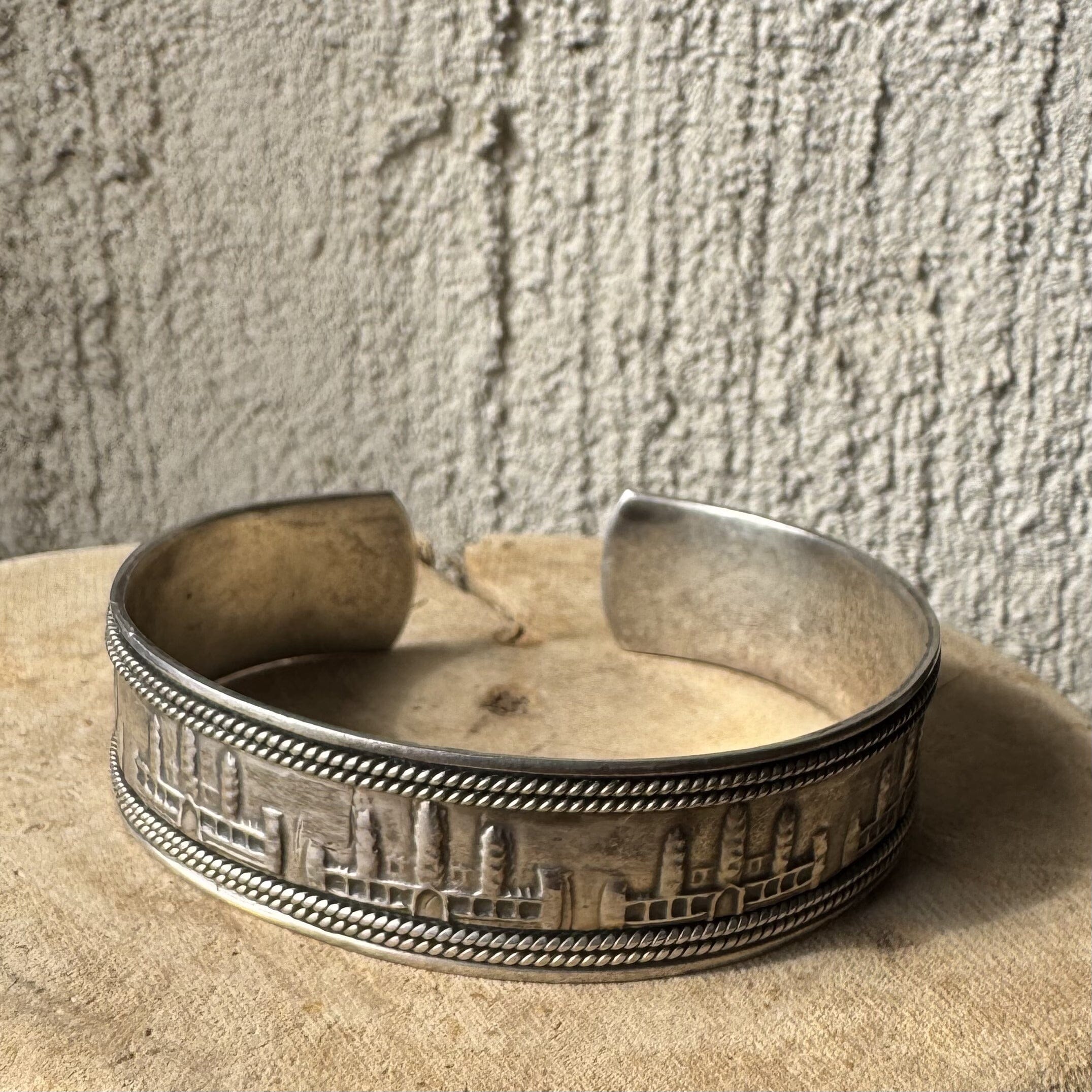 Southeast Asian Sterling Silver Cuffs Cuff Cambodia Temples | 1/2" Cuff