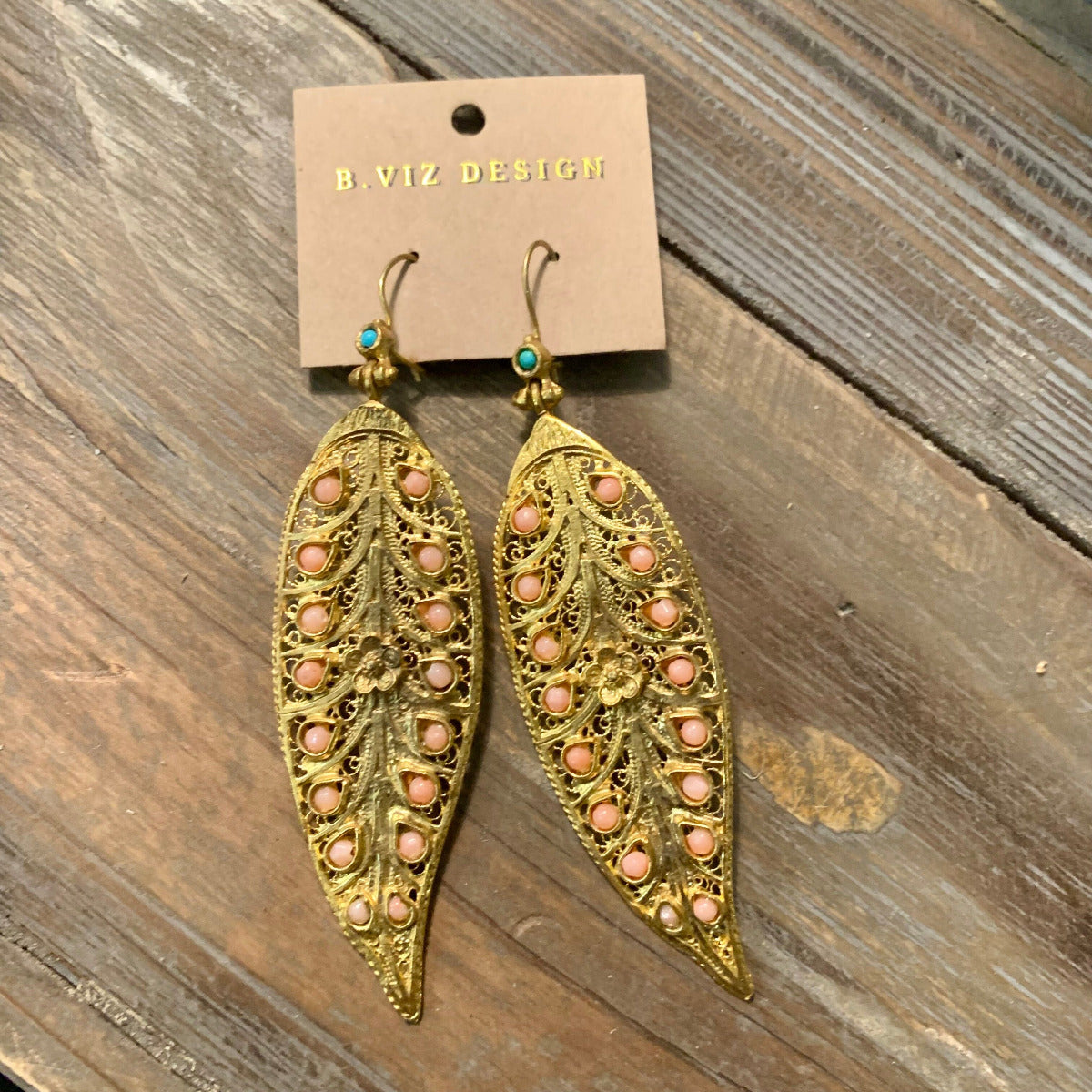Turkish Style Leaf Earrings Earrings Eyup Gunduz 