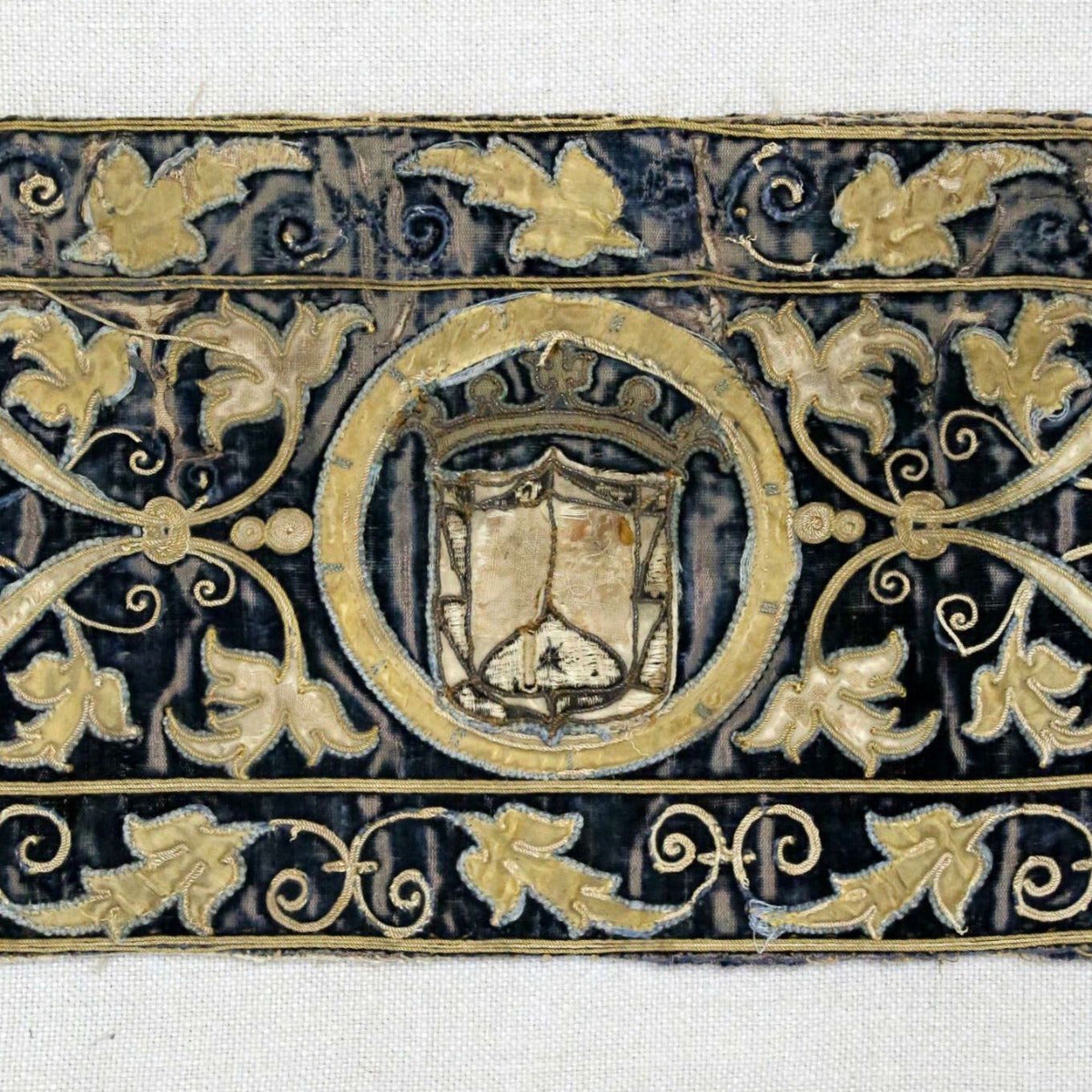 16th C. Band of Three Panels Antique Textile Rebecca Vizard