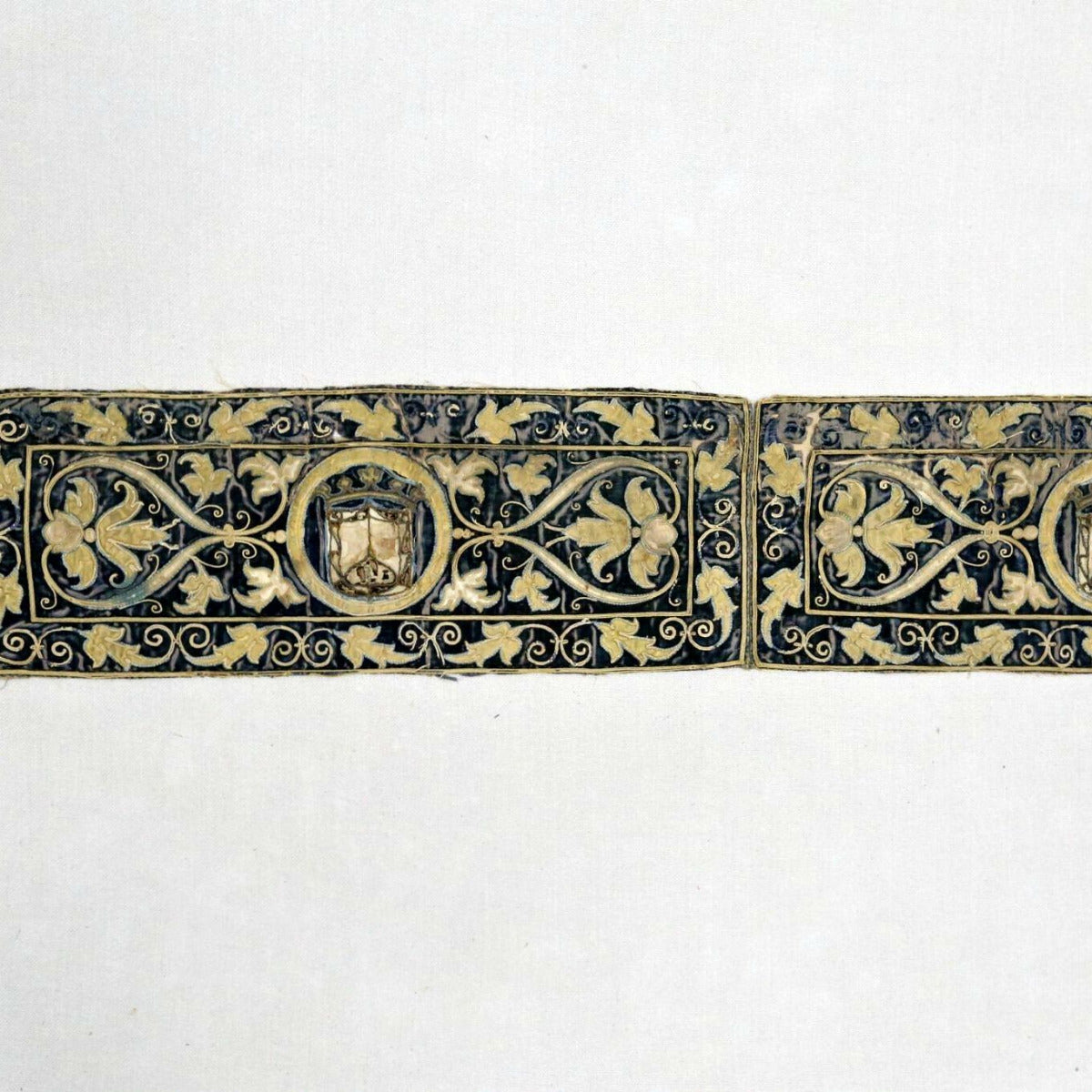 16th C. Band of Three Panels Antique Textile Rebecca Vizard