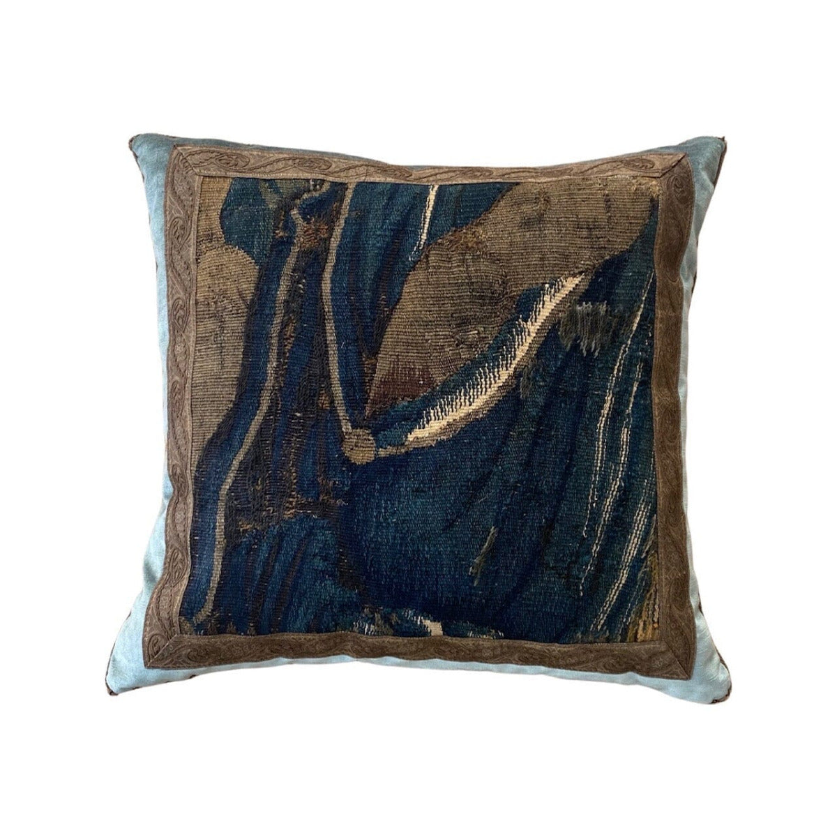 17th C. Flemish Tapestry Fragment (T061822 | 22 1/2 x 21 1/2) New Pillows B. Viz Design 