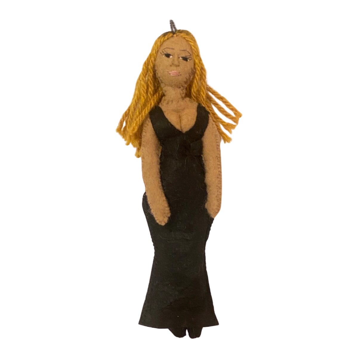 "Beyoncé" Felt Ornament Holiday Ornaments Silk Road Bazaar