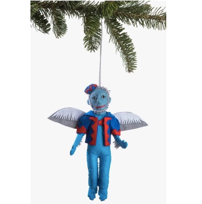 "Flying Monkey" Felt Ornament Silk Road Bazaar