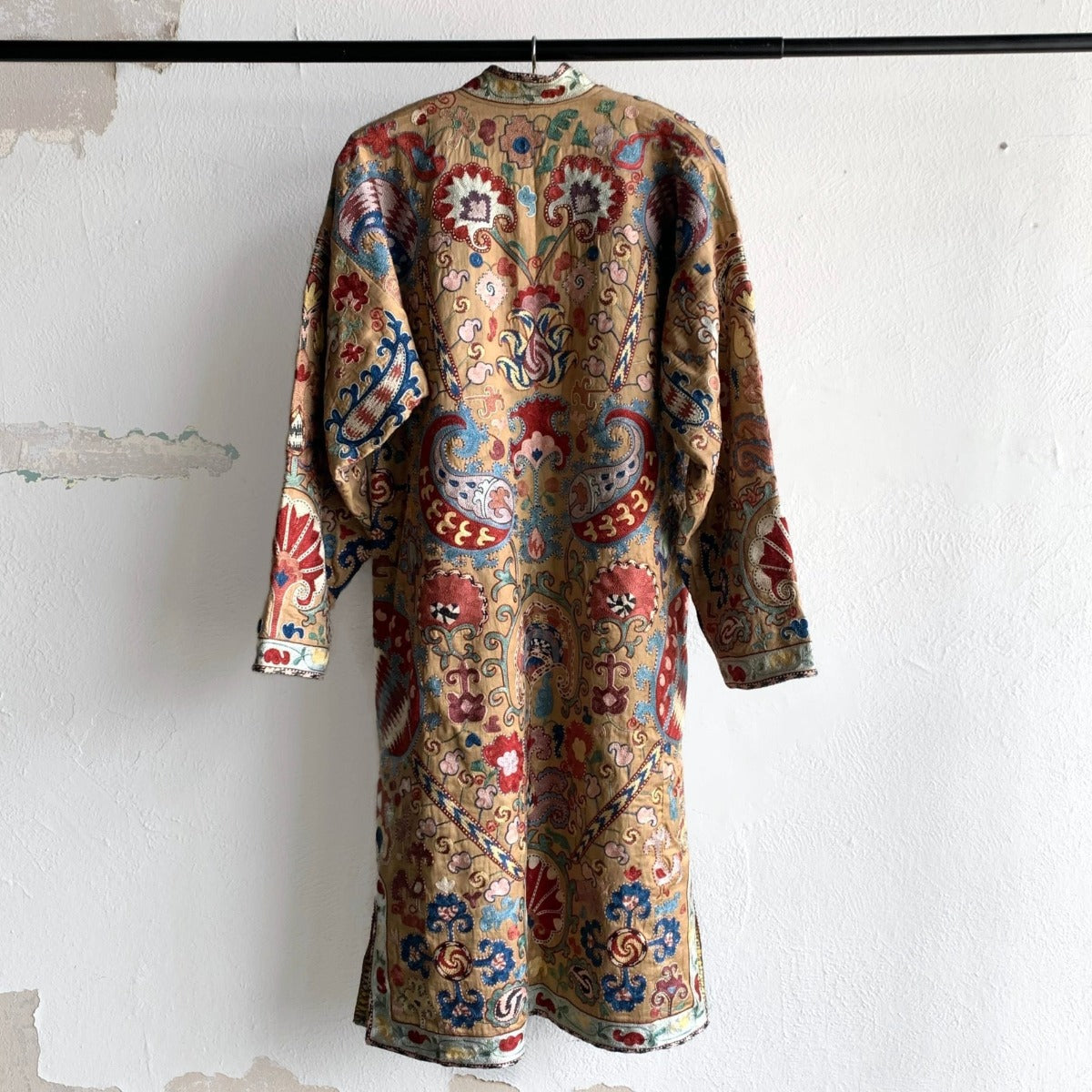 Hand-Stitched Suzani Coat from Uzbekistan Coat Aziz Suzani