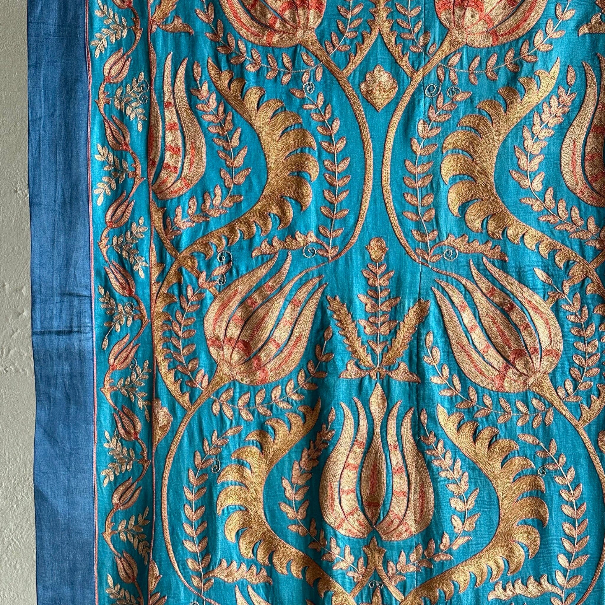 Hand Stitched Suzani (CSSU062223 | 98 x 59") Suzani Aziz Suzani
