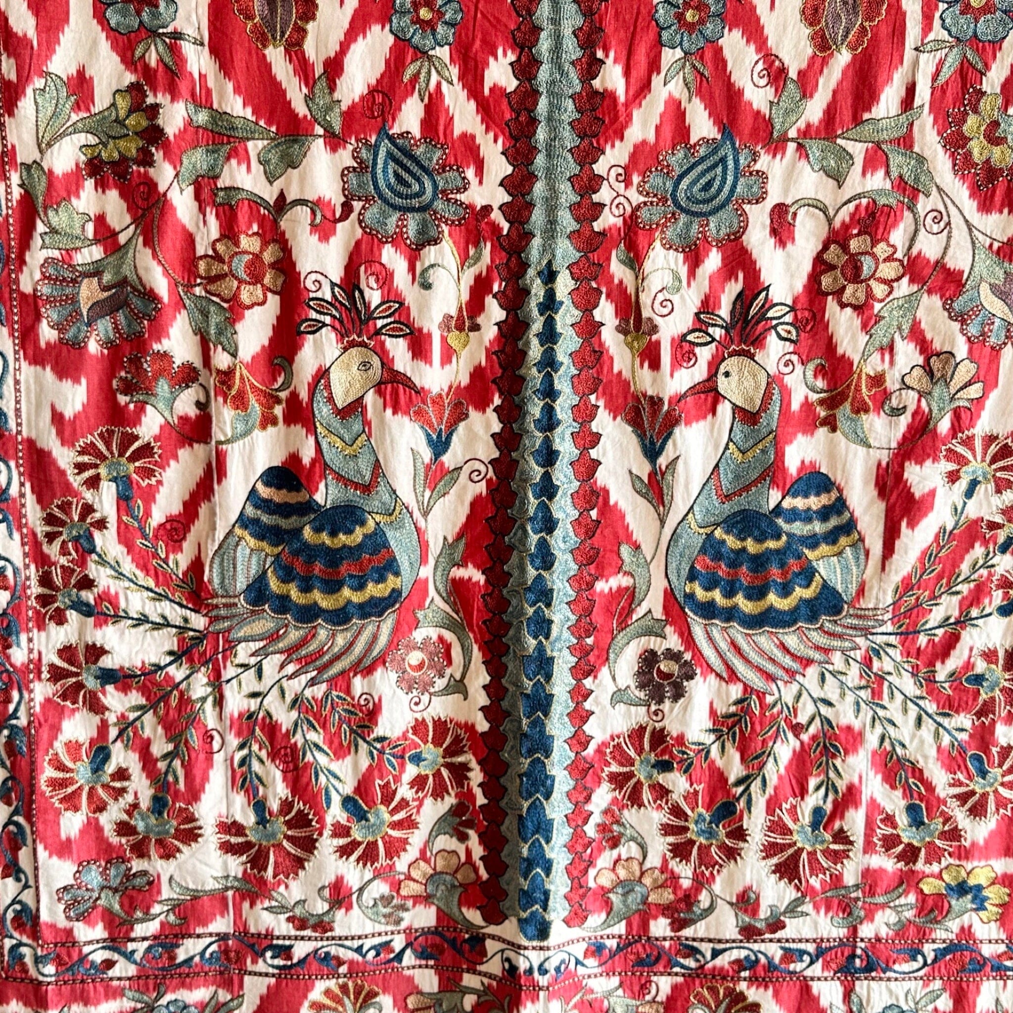 Hand Stitched Suzani (CSSU070623 | 92 x 72") Suzani Aziz Suzani