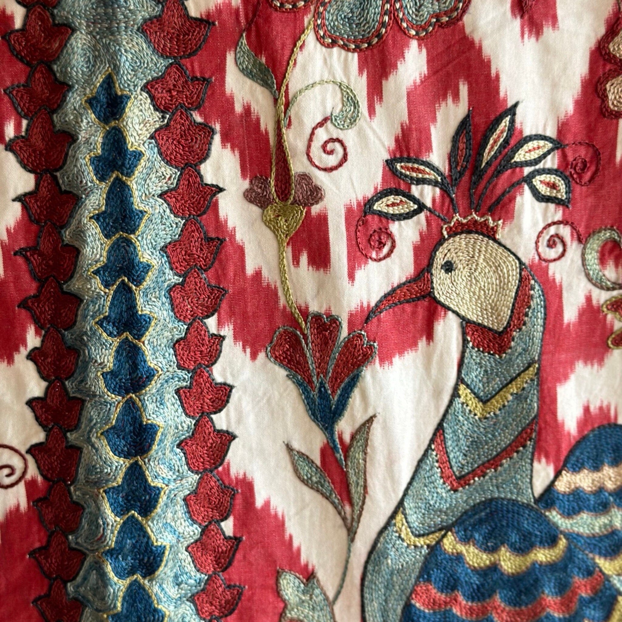 Hand Stitched Suzani (CSSU070623 | 92 x 72") Suzani Aziz Suzani