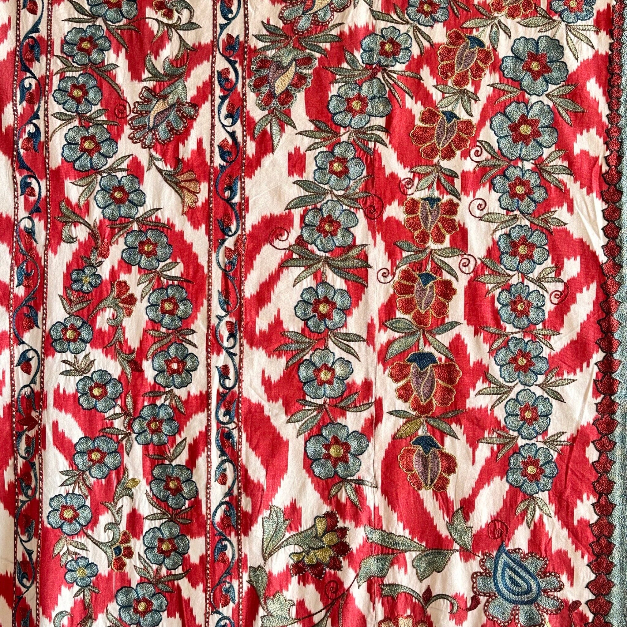 Hand Stitched Suzani (CSSU070623 | 92 x 72") Suzani Aziz Suzani