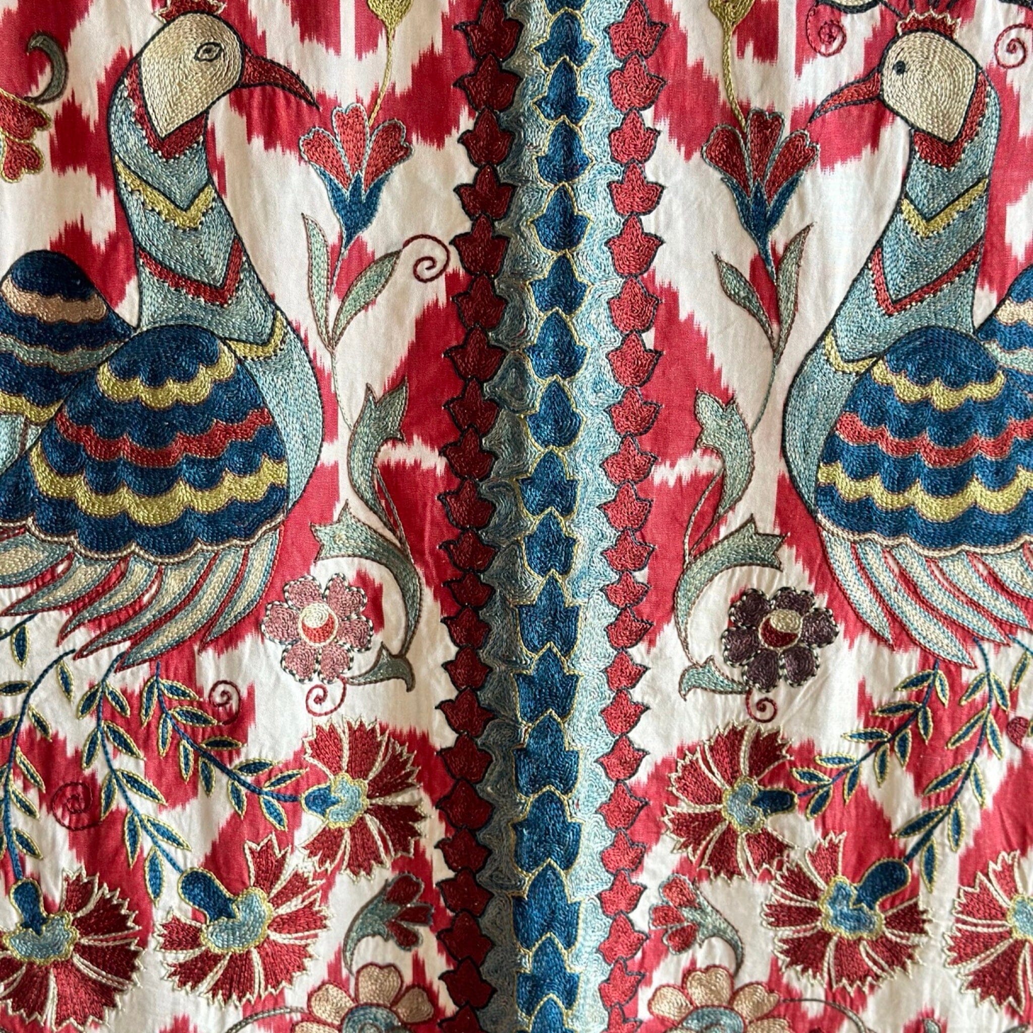 Hand Stitched Suzani (CSSU070623 | 92 x 72") Suzani Aziz Suzani