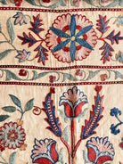 Hand Stitched Suzani (CSSU070723 | 56 x 42") Suzani Aziz Suzani