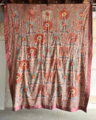 Hand Stitched Suzani (CSSU071023 | 122 x 102") Suzani Aziz Suzani