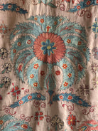 Hand Stitched Suzani (CSSU071023 | 122 x 102") Suzani Aziz Suzani