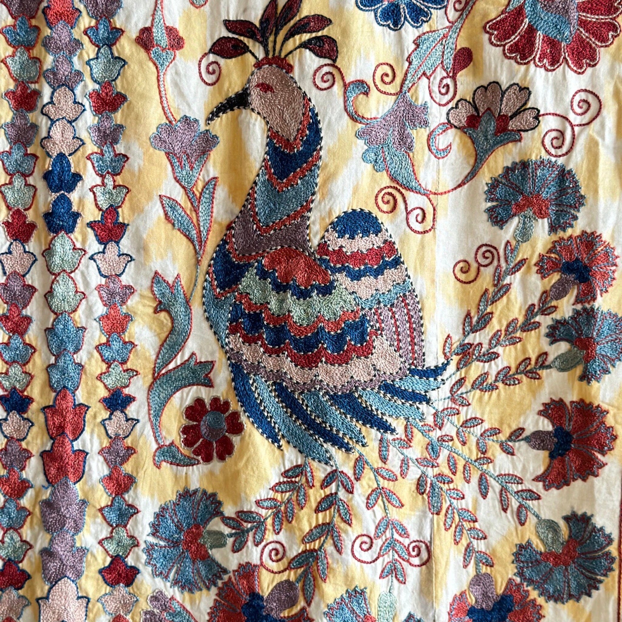 Hand Stitched Suzani (CSSU071323 | 88 x 70") Suzani Aziz Suzani