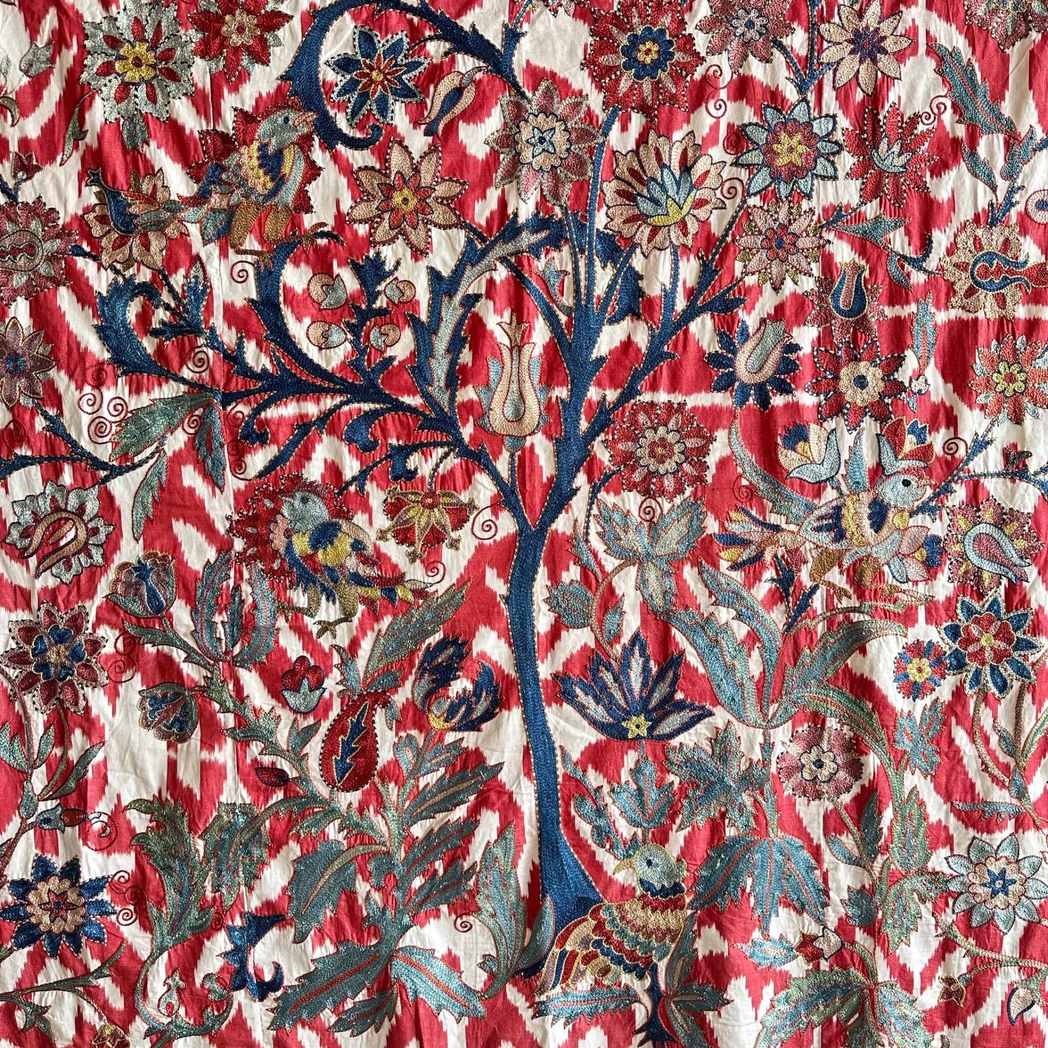 Hand Stitched Suzani (CSSU071523 | 86 x 69") Suzani Aziz Suzani