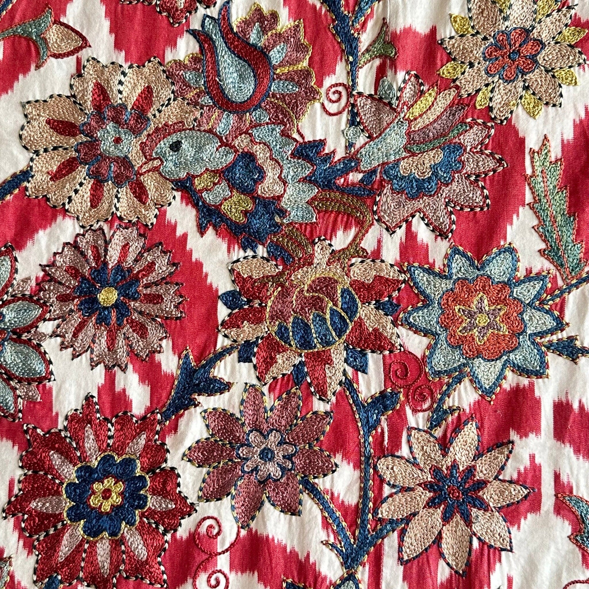 Hand Stitched Suzani (CSSU071523 | 86 x 69") Suzani Aziz Suzani