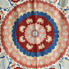 Hand Stitched Suzani (CSSU151820 | 120 x 108") Suzani Aziz Suzani