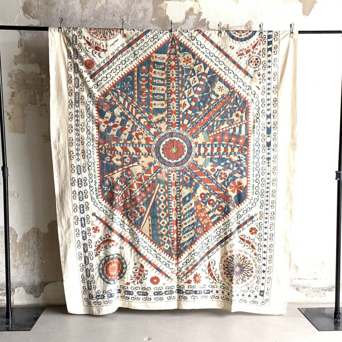 Hand Stitched Suzani (CSSU201321 | 74 x 107") Suzani Aziz Suzani