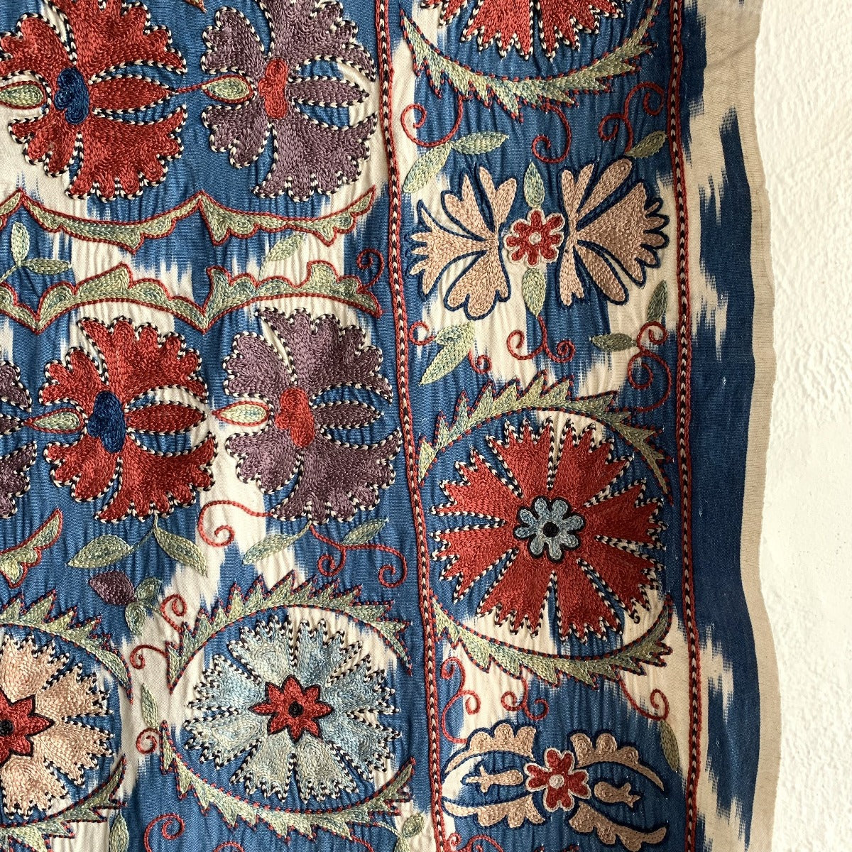 Hand Stitched Suzani (CSSU210321 | 58" x 84") Suzani Aziz Suzani