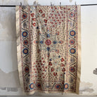 Hand Stitched Suzani (CSSU220522 | 62 x 92 1/2") Suzani Aziz Suzani