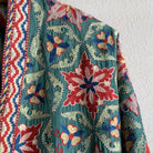 Hand-Stitched Suzani Jacket from Uzbekistan Coat Aziz Suzani