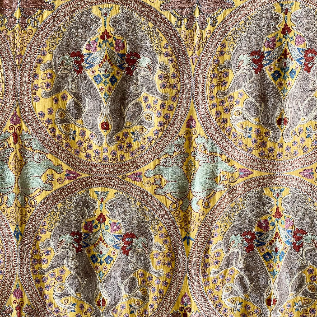 Hand Stitched Suzani Suzani Aziz Suzani
