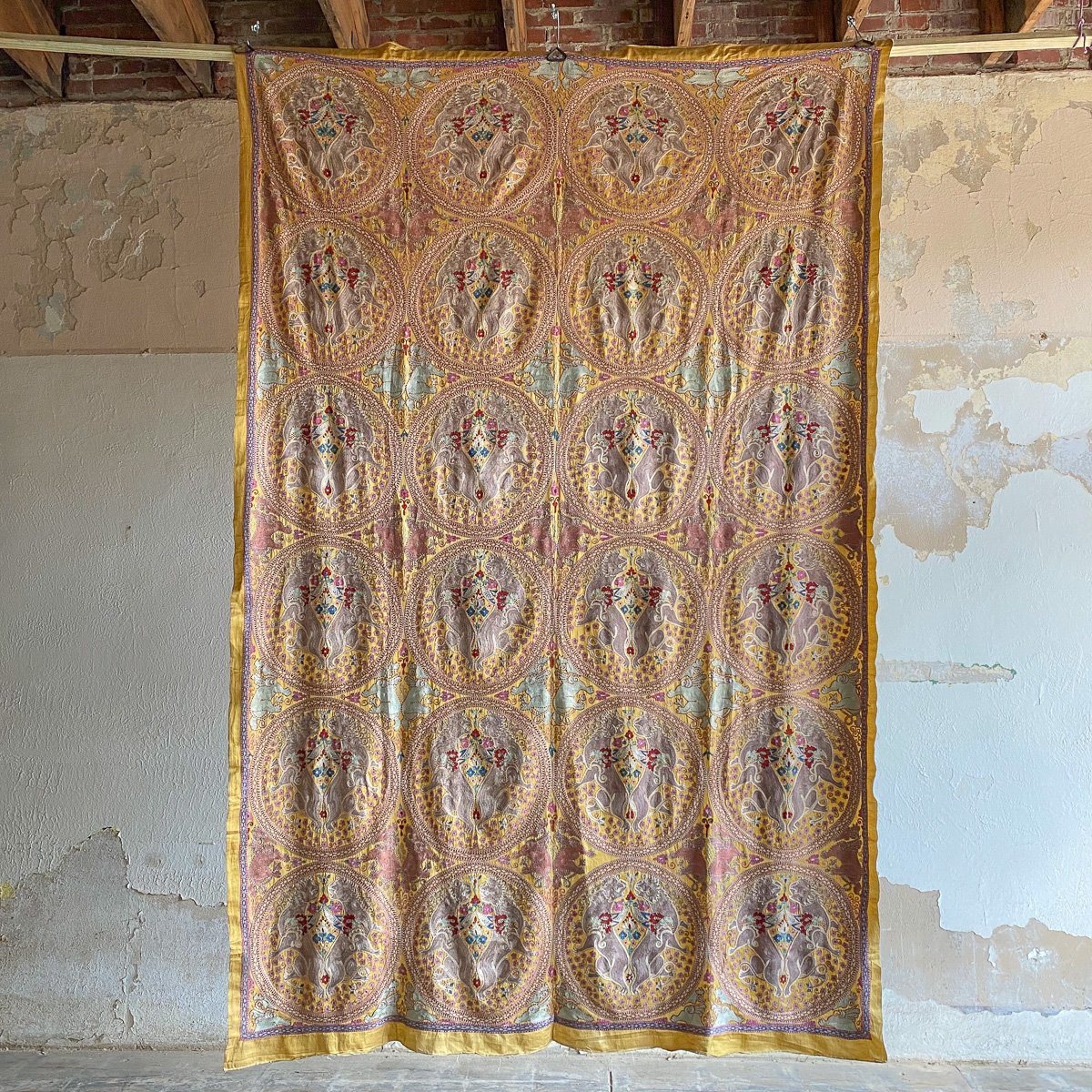 Hand Stitched Suzani Suzani Aziz Suzani